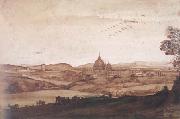 Claude Lorrain Rome with St Peter's (mk17) oil painting picture wholesale